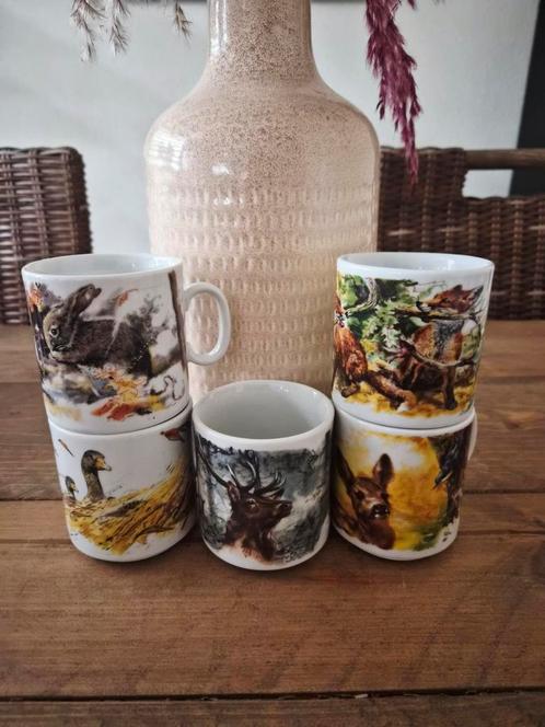 Rien Poortvliet mokken, Antiek en Kunst, Antiek | Servies los, Ophalen