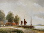 BH Slotman, platbodems voor de wal, Ophalen