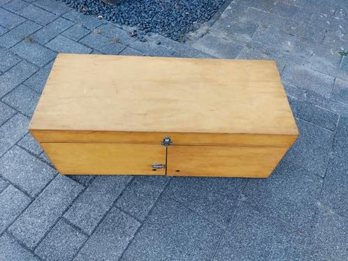 Houten kookkist/chuckbox, Caravans en Kamperen, Kampeeraccessoires, Gebruikt, Ophalen