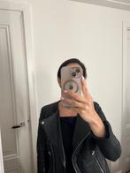 Leren jack, H&M, Zwart, Ophalen of Verzenden, Maat 36 (S)