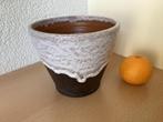 Vintage Fat lava keramiek bloempot,hoog 11 cm,retro., Ophalen of Verzenden