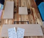 3x Duraline wandplank XL4, eikenfineer, NIEUW! 3=€12,50!, Ophalen of Verzenden, Nieuw