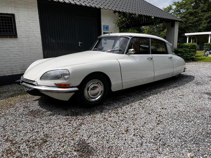 Citroën DS DSpécial 19, Auto's, Oldtimers, Particulier, Citroën, LPG, Sedan, Handgeschakeld, Wit, Voorwielaandrijving, Ophalen