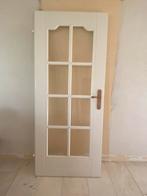 Binnendeur opdek met 8 ruiten 85 x 201, Doe-het-zelf en Verbouw, Ophalen, Binnendeur, 200 tot 215 cm, Glas