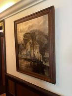 Antiek Rozenburg tegeltableau, Ophalen