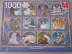 legpuzzel jumbo katten horoscoop , 1000 stuks, Hobby en Vrije tijd, Ophalen of Verzenden, 500 t/m 1500 stukjes, Zo goed als nieuw