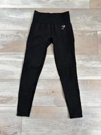 GYMSHARK Vital Seamless 2.0 Leggings Black Maat S, Zwart, Ophalen of Verzenden, Maat 36 (S), Gymshark