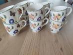 Kopjes Janneke Brinkman Fruit en Flowers, Huis en Inrichting, Keuken | Servies, Ophalen, Zo goed als nieuw, Overige stijlen, Kop(pen) en/of Schotel(s)