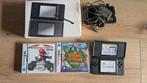 Nintendo DS Lite Zwart + Mario Kart & Animal Crossing, Spelcomputers en Games, Spelcomputers | Nintendo DS, Zwart, Ophalen of Verzenden