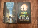 Anna Woltz - De Tunnel en Honderd uur nacht, Ophalen, Zo goed als nieuw, Nederland