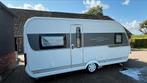 Hobby 460 ufe 2016, Caravans en Kamperen, Schokbreker, Rondzit, Hobby, Frans bed