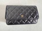 Chanel bag Wallet on chain caviar leather, Sieraden, Tassen en Uiterlijk, Nieuw, Avondtasje, Zwart, Ophalen