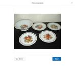 Rosenthal Bavaria div 4x fruit borden + fruitkom (schaal), Antiek en Kunst, Antiek | Servies los, Ophalen of Verzenden