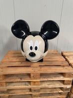 Mickey Mouse Hoofd – Plastic Collectors Item, Ophalen, Mickey Mouse, Zo goed als nieuw, Beeldje of Figuurtje
