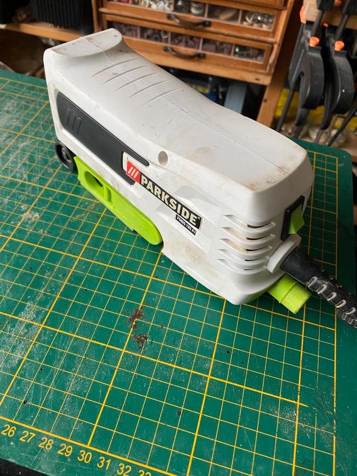 Mini Bandschuurmachine Parkside, Doe-het-zelf en Verbouw, Gereedschap | Schuurmachines, Gebruikt, Bandschuurmachine, Minder dan 600 watt