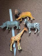 Mooie grote plastic dieren, Verzamelen, Dierenverzamelingen, Ophalen of Verzenden, Zo goed als nieuw, Wild dier, Beeldje of Figuurtje