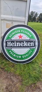 Heineken Reclamebord / Lichtbak 1.50 in doorsnee, Ophalen, Gebruikt, Lichtbak of (neon) lamp
