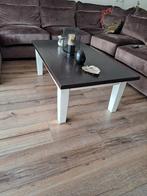 Koloniaal witte salon tafel massief hout, 50 tot 100 cm, Minder dan 50 cm, 100 tot 150 cm, Gebruikt