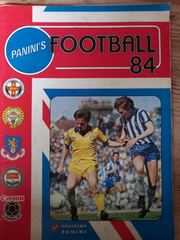 Panini Football 84 Stickerboek Engeland (Niet Compleet), Verzamelen, Sportartikelen en Voetbal, Buitenlandse clubs, Ophalen of Verzenden