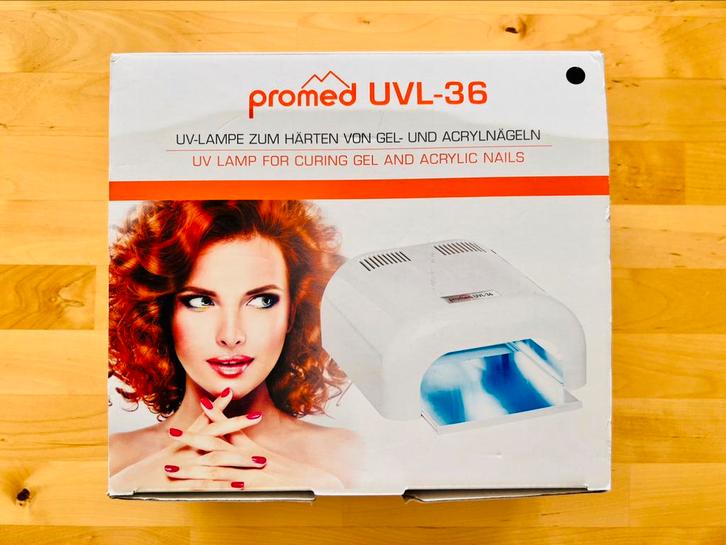 Promed nageldroger met UV-licht – in goede staat, Sport en Fitness, Gezondheidsproducten en Wellness, Zo goed als nieuw, Overige typen