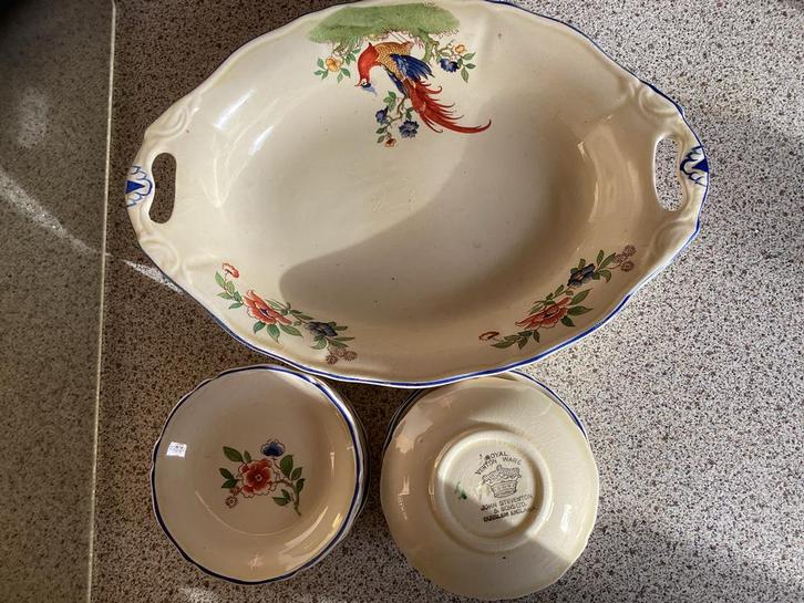 Vintage John Steventon Servies, Antiek en Kunst, Antiek | Servies compleet, Ophalen