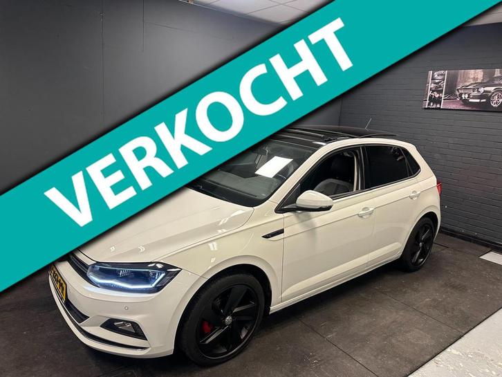 Volkswagen Polo 1.6 TDI R-Line LED PANO CARPLAY Verwarmde vo, Auto's, Volkswagen, Bedrijf, Te koop, Polo, ABS, Adaptive Cruise Control