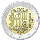 2 Euro Andorra 2021 UNC - Reguliere Munt, 2 euro, Losse munt, Overige landen, Verzenden