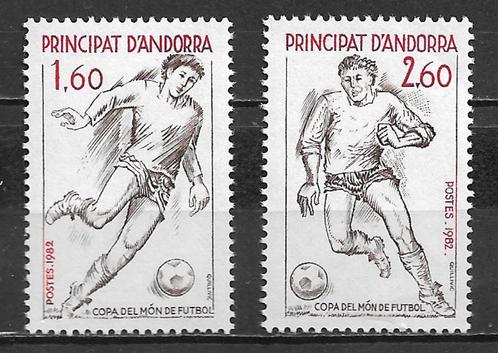 Frans Andorra 1982 FIFA WK Voetbal postfris, Postzegels en Munten, Postzegels | Europa | Overig, Postfris, Overige landen, Verzenden
