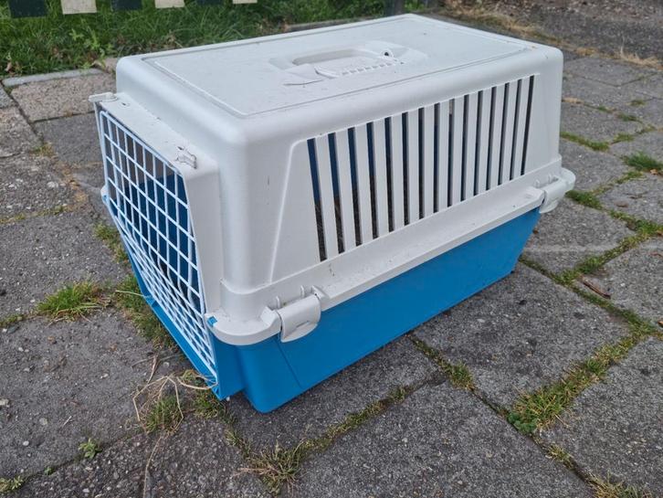 Kleine honden of katten bench reismand groter dan de standaa, Dieren en Toebehoren, Transportboxen, Zo goed als nieuw, Ophalen of Verzenden