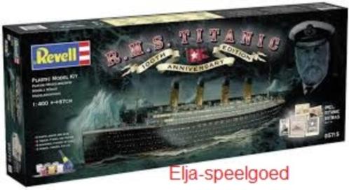 Revell 1:400 R.M.S Titanic 100TH EDITION 5715 modelbouw/boot, Hobby en Vrije tijd, Modelbouw | Boten en Schepen, Nieuw, 1:200 of kleiner