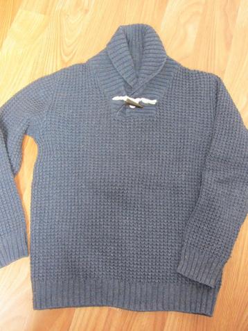 Trui H&M maat 146-158 / blauw gemêleerd/Zwart/wit/grijs beschikbaar voor biedingen