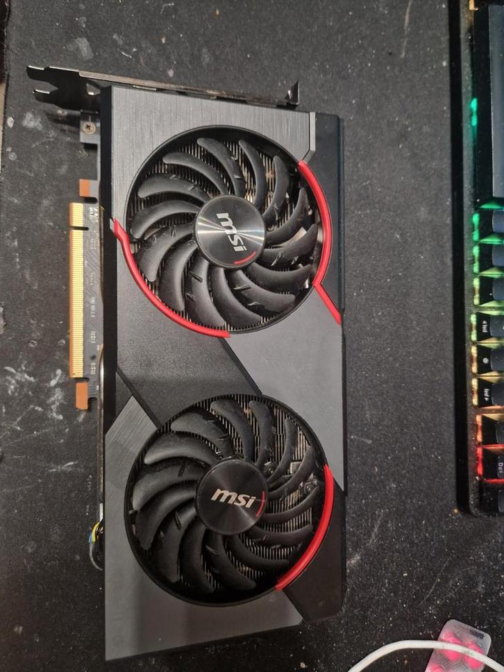 Msi Radeon RX 5500xt gaming x 8G, Computers en Software, Videokaarten, Zo goed als nieuw, AMD, PCI-Express 4.0, GDDR6, HDMI, DisplayPort