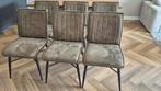 Te koop 6 groene stoelen in zeer goede staat., Huis en Inrichting, Stoelen, Ophalen, Zo goed als nieuw, Overige kleuren, Vijf, Zes of meer stoelen
