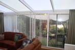Luxaflex, verticale lamellen, wit 5,82 m x 2,1 m, Ophalen, Gebruikt, 200 cm of meer, Wit