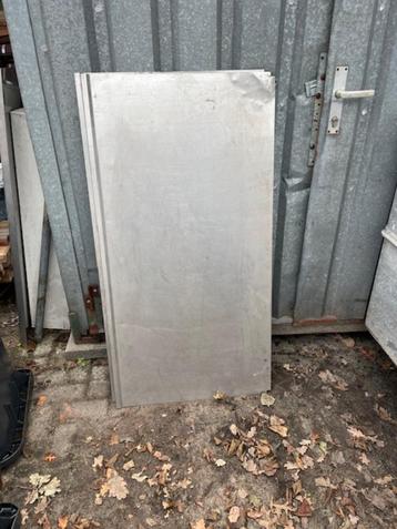 RVS plaat platen 67x127 cm beschikbaar voor biedingen