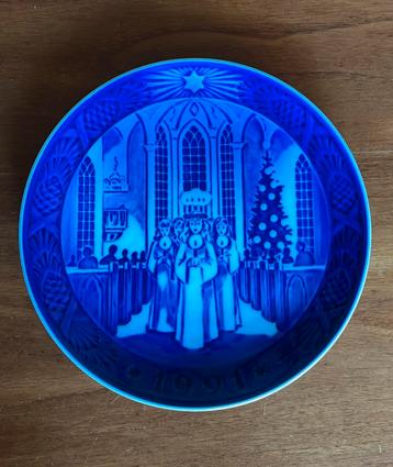 Royal Copenhagen kerst wandbord 1991 beschikbaar voor biedingen