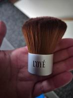 L'OYE KABUKI BRUSH 33MM NIEUWSTAAT, Ophalen, Zo goed als nieuw, Zilver, Gehele gezicht