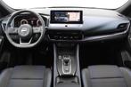 Nissan Qashqai 1.3 MHEV Xtronic Tekna / Navigatie + Apple Ca, Leder en Stof, Zwart, Bedrijf, Qashqai
