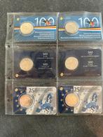 België 2 Euro Set - Coincard Herdenkingsmunten, Postzegels en Munten, Munten | Europa | Euromunten, Ophalen of Verzenden, België