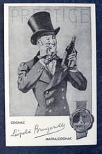 Reclame Cognac Leopold Brugerolle, Cognac Napoleon, Verzamelen, Ansichtkaarten | Themakaarten, Verzenden, 1920 tot 1940, Ongelopen