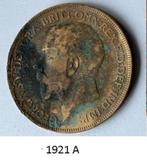 1 penny Engeland, 1921, 1922, 1927, 1927, 1931, Postzegels en Munten, Ophalen of Verzenden, Losse munt, Overige landen