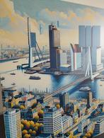 Rotterdam diorama 60 cm x 60 cm, Ophalen