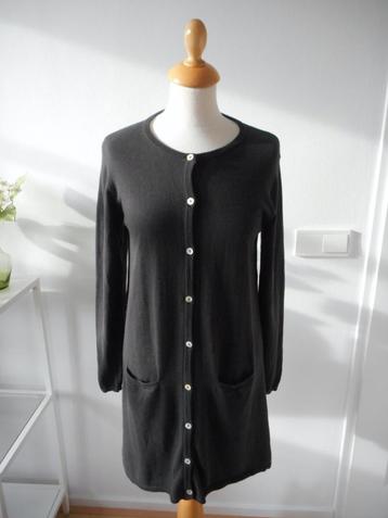 Donker bruin vest, maat 38 beschikbaar voor biedingen