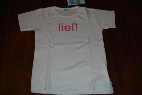 Lief lifestyle short sleeve shirt wit in maat 122 nieuw!, Kinderen en Baby's, Kinderkleding | Maat 122, Nieuw, Meisje, Shirt of Longsleeve