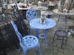 lavendelblauw sierlijk tuinsetje, Ophalen