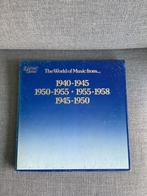 Golden Tunes - The world of music from 1940-1950 (4 lp box), Ophalen of Verzenden, Zo goed als nieuw, 12 inch