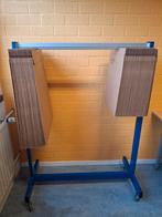 Verrijdbaar rek met hang(dossier)mappen grafische industrie, Ophalen, 100 tot 150 cm, 100 tot 150 cm, Zo goed als nieuw