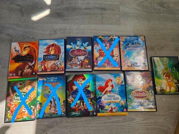 Disney dvd  beschikbaar voor biedingen