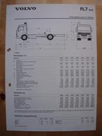 Volvo FL7 Technische Specificatie folder 1986 – FL 7, Ophalen, Volvo, Volvo, Zo goed als nieuw
