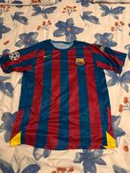 Retro Ronaldinho voetbalshirt, Ophalen, Blauw, Gedragen, Maat 42/44 (L)